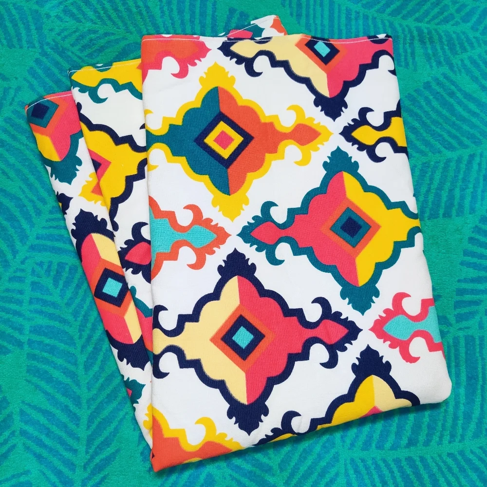 Boho Colorful Beach Pool Towel from the Artist Collection by Deborah Connolly
